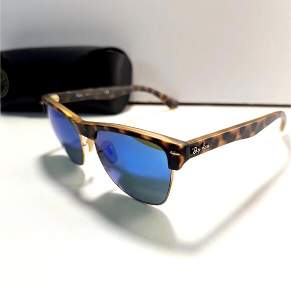 Ray-Ban RB4175 6092/17 Sunglasses Tortoise Shell Frame Only! Scratched Lenses - Picture 1 of 13
